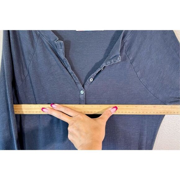 Free People FP Beach Long Sleeve Waist Tie Button Up Front Black Jumpsuit Small - Picture 10 of 11